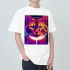 ParadigmStar　パラダイムスターのワイルドビッグキャット ヘビーウェイトTシャツ