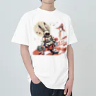 ロケットうさぎのロケットうさぎ　平和維持 Heavyweight T-Shirt