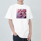 終わらない夢🌈の桜🌸 ヘビーウェイトTシャツ