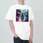 kokoleca_designのTOKYO BOT: 都市探索 ヘビーウェイトTシャツ