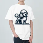 Tokyo_Doodleのもふもふアプリコット　トイプードル　ほえる Heavyweight T-Shirt