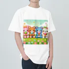 mitusan777の可愛いクマ４姉妹 Heavyweight T-Shirt