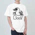 Boo!のBoo!(モンゴリアンデスワーム) ヘビーウェイトTシャツ