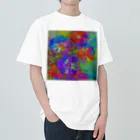 水草のflowers ヘビーウェイトTシャツ