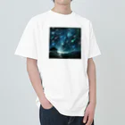 daruman77の流星群 ヘビーウェイトTシャツ