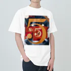 パブリックドメインさんのチャールズ・デムス charles demuth No5 金のNo.5 ヘビーウェイトTシャツ