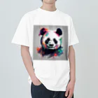 クレイジーパンダのcrazy_panda5 ヘビーウェイトTシャツ