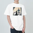凡人-bonjin-のダークファンタジーラプンツェル Heavyweight T-Shirt