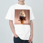 mogmogokawaryのチョコソフトくん Heavyweight T-Shirt