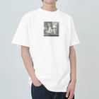 HIROHITOの闇うさぎ Heavyweight T-Shirt