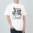 Boo!のBoo!(ぶんぶくちゃがま) Heavyweight T-Shirt