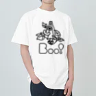 Boo!のBoo!(からかさおばけ) ヘビーウェイトTシャツ