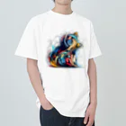 あんぽぴゅらーあーてぃすとのPuppy Heavyweight T-Shirt