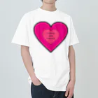 ここらいふのLOVETHELIFEYOULIVE -pink- ヘビーウェイトTシャツ