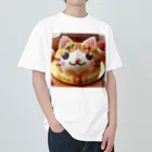 neko_shopのねこケーキ２ ヘビーウェイトTシャツ