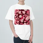 curtisの桜の花びら ヘビーウェイトTシャツ