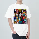 PAC (ポップアートキャット）のPAC (ポップアートキャット) Heavyweight T-Shirt