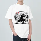 影の戦士コレクションの忍びの風 Heavyweight T-Shirt