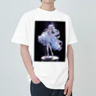 レーザーの純白のアイドル Heavyweight T-Shirt