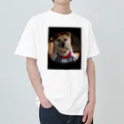 117hibikiの柴犬COOUo･ｪ･oU Heavyweight T-Shirt