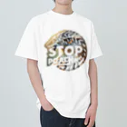 STOP POACHNGのSTOP POACHNG（クマタカ） ヘビーウェイトTシャツ