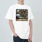 hirokikojimaの自分の内面と向き合っている紳士 Heavyweight T-Shirt