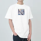 taka_nirvanaの鮮やかなスノーボーダー ヘビーウェイトTシャツ