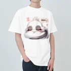 mimikkyu322のLong-tailed Tit 7 Heavyweight T-Shirt