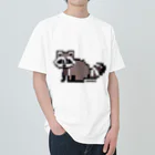 .ANIMALのドットアライグマ　 なんだ？ ver ヘビーウェイトTシャツ