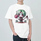 saitou1x4のホラー　ゾンビ８ ヘビーウェイトTシャツ