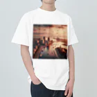 MM24Designの都会の夕暮れ Heavyweight T-Shirt