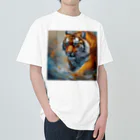 Isaiah_AI_Designの精力的なトラ Heavyweight T-Shirt