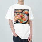 happiness_shopの美しい寿司の絵画 Heavyweight T-Shirt