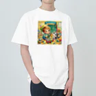 ほっこり絵音舎のぼくのすごいはつめい Heavyweight T-Shirt