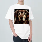 Ama'sの気難しやの犬さん Heavyweight T-Shirt