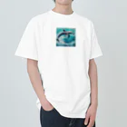 sora377の水中のバレリーナ、イルカ Heavyweight T-Shirt