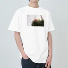 こここのどこかの花 Heavyweight T-Shirt