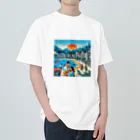 80s_popの80s CityPop No.11 ヘビーウェイトTシャツ