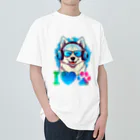 dogsdream8246のハスキースマイル Heavyweight T-Shirt