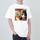 nico711の爆笑猫さん Heavyweight T-Shirt