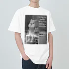 しっぽ堂の明日をみつめる柴犬の親子 Heavyweight T-Shirt