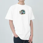 風来のSharkなヤツ!! Heavyweight T-Shirt