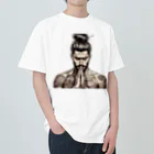 JUSCREATEの刻まれた信仰 Heavyweight T-Shirt