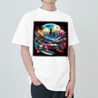 Overdrive Oasis-オーバードライブオアシス-のネオン・ナイトレース Heavyweight T-Shirt