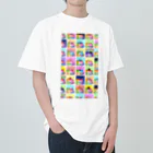 FulFullBulBull(フルフルブルブル)のフルフルジェネラティブアート Heavyweight T-Shirt