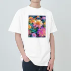 モノモノクローゼットの花々 Heavyweight T-Shirt