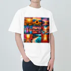 HAPPYTimeのカラフル背景 Heavyweight T-Shirt