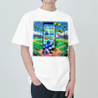 ピクセル　アパレルの目指せホームラン王 Heavyweight T-Shirt