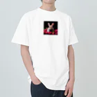 ZeroCreativeのラズベリーラビット Heavyweight T-Shirt