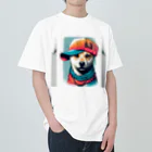 キャップ犬専門店のキャップ犬14 Heavyweight T-Shirt